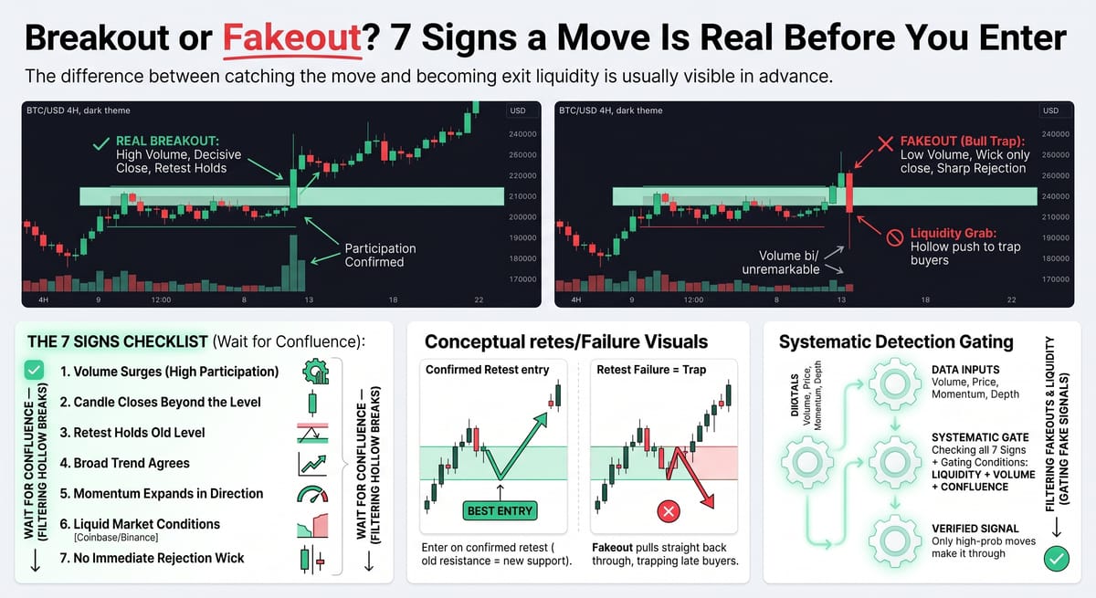 Breakout or Fakeout? 7 Signs a Move Is Real Before You Enter