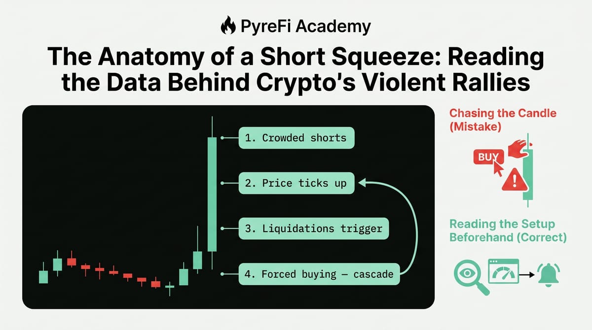 The Anatomy of a Short Squeeze: Reading the Data Behind Crypto's Violent Rallies